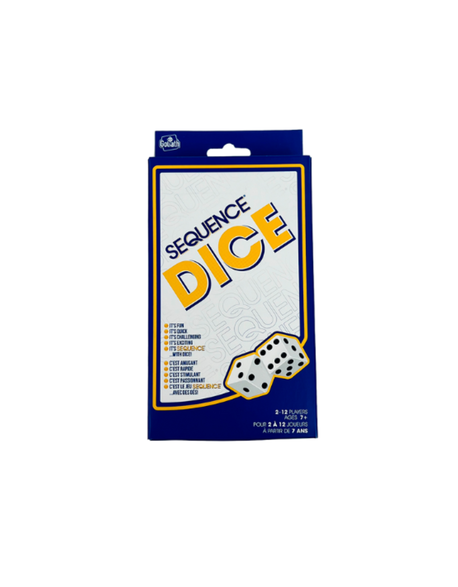 Goliath Games Goliath - Sequence Dice Travel Edition