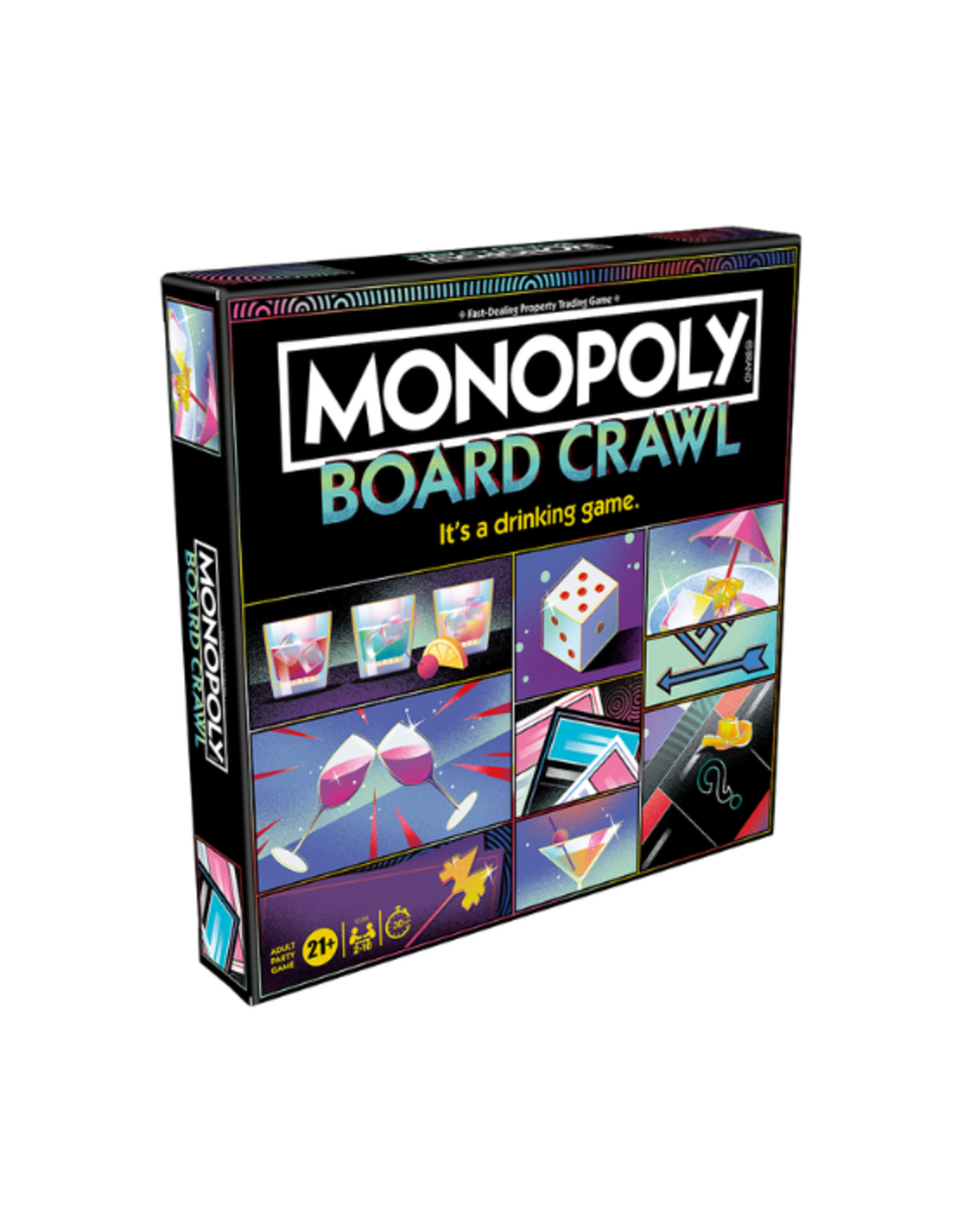Hasbro Gaming Hasbro - Monopoly Board Crawl (Adult, 18+)