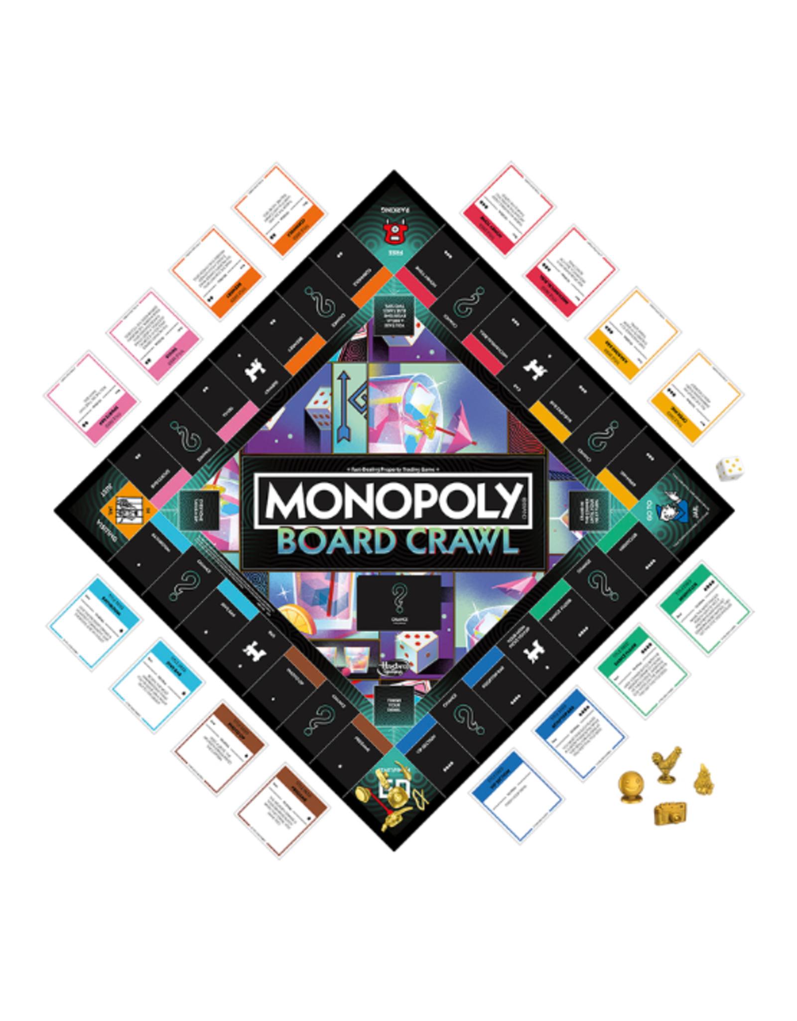 Hasbro Gaming Hasbro - Monopoly Board Crawl (Adult, 18+)