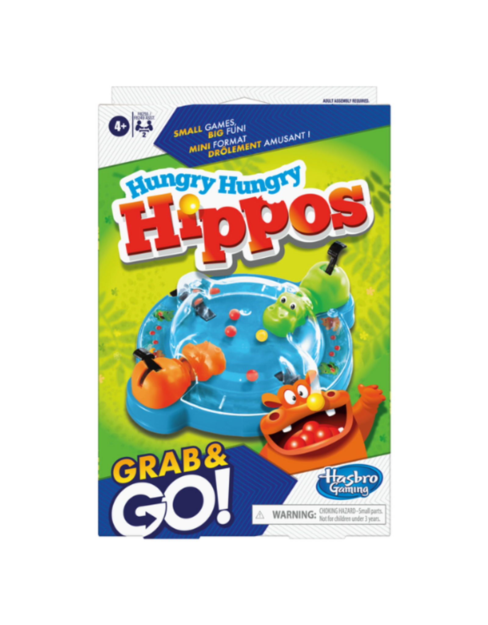 Hasbro Gaming Hasbro - Grab and Go Hungry Hungry Hippos