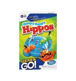 Hasbro Gaming Grab and Go Hungry Hungry Hippos