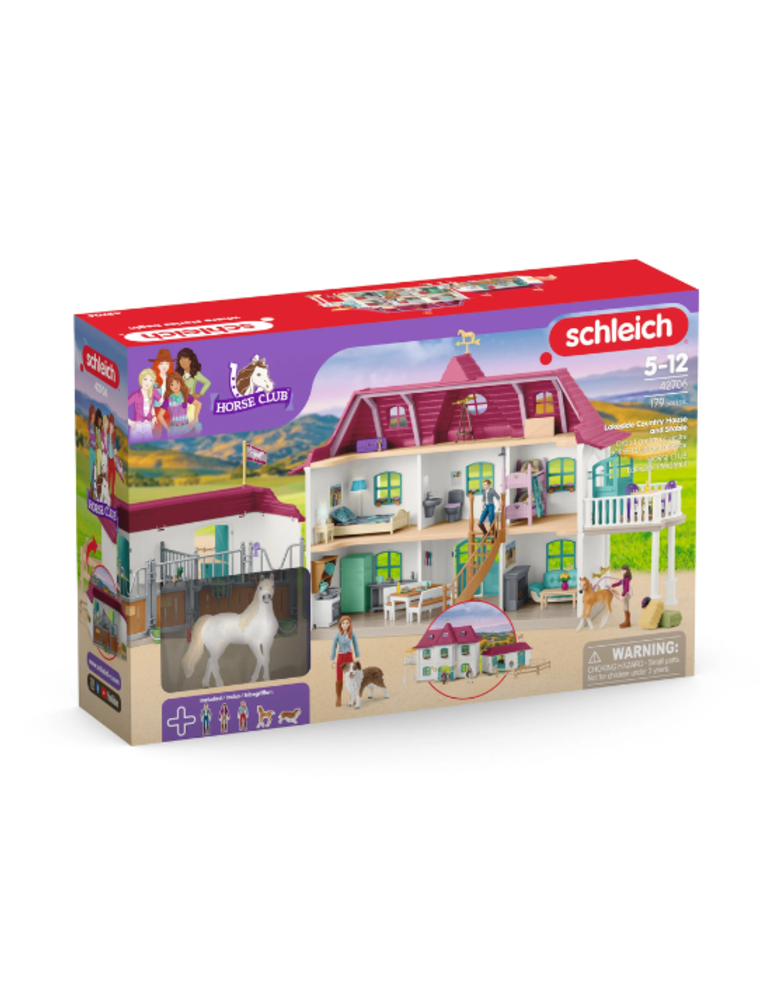 Schleich Schleich - Horse Club - 42706 - Lakeside Country House and Stable