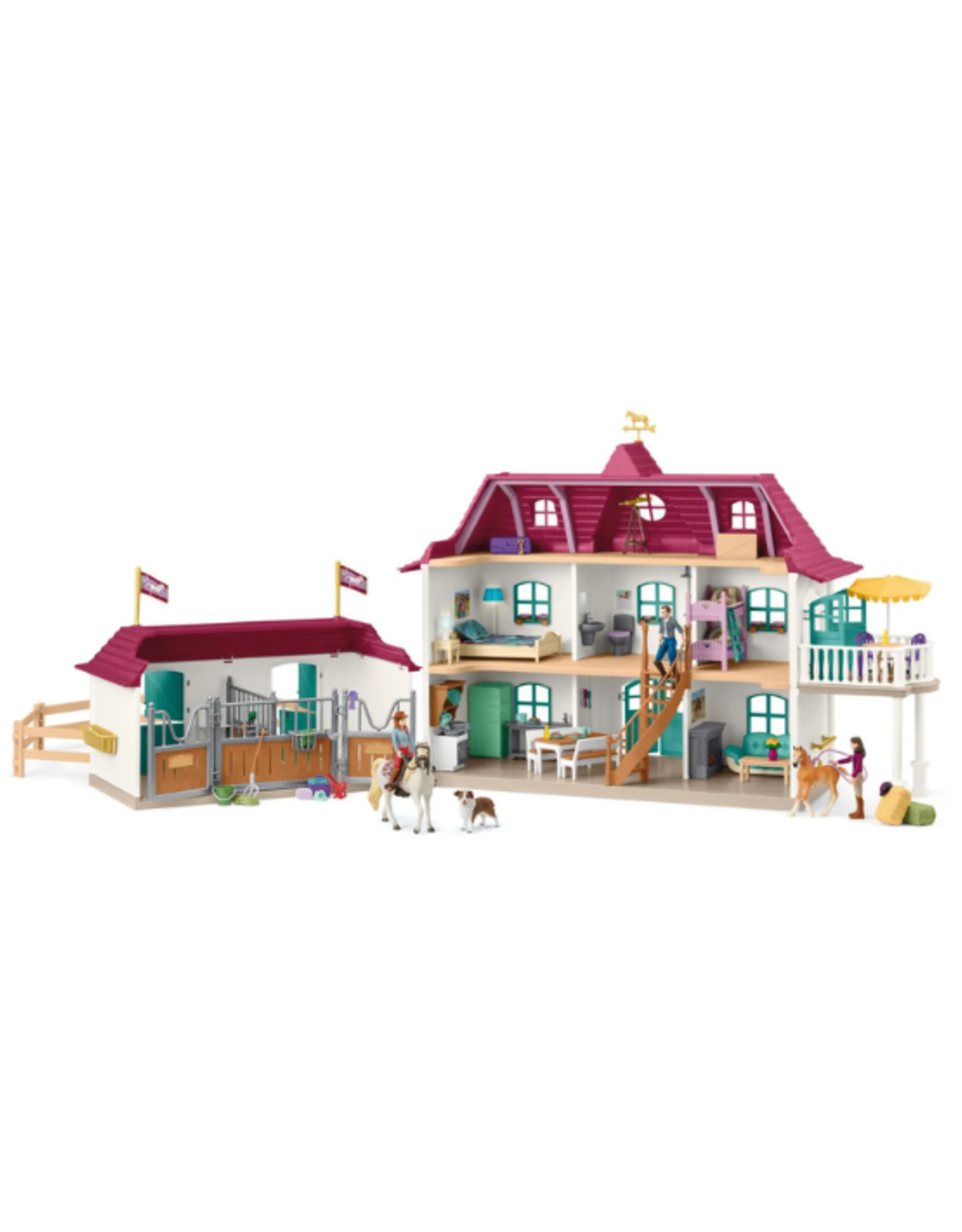 Schleich Schleich - Horse Club - 42706 - Lakeside Country House and Stable
