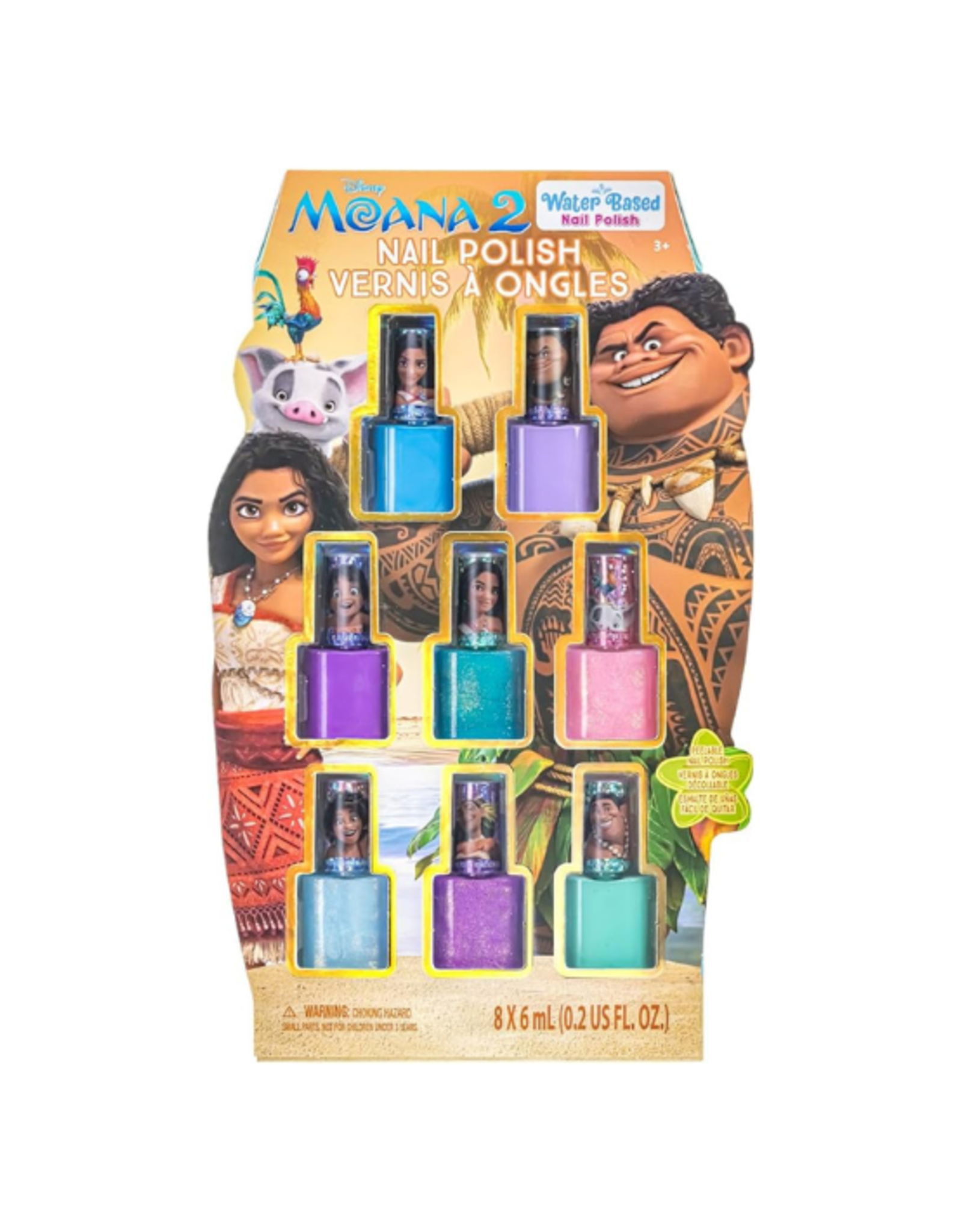 Townley Girl Townley Girl - Moana Nail Polish 8pk