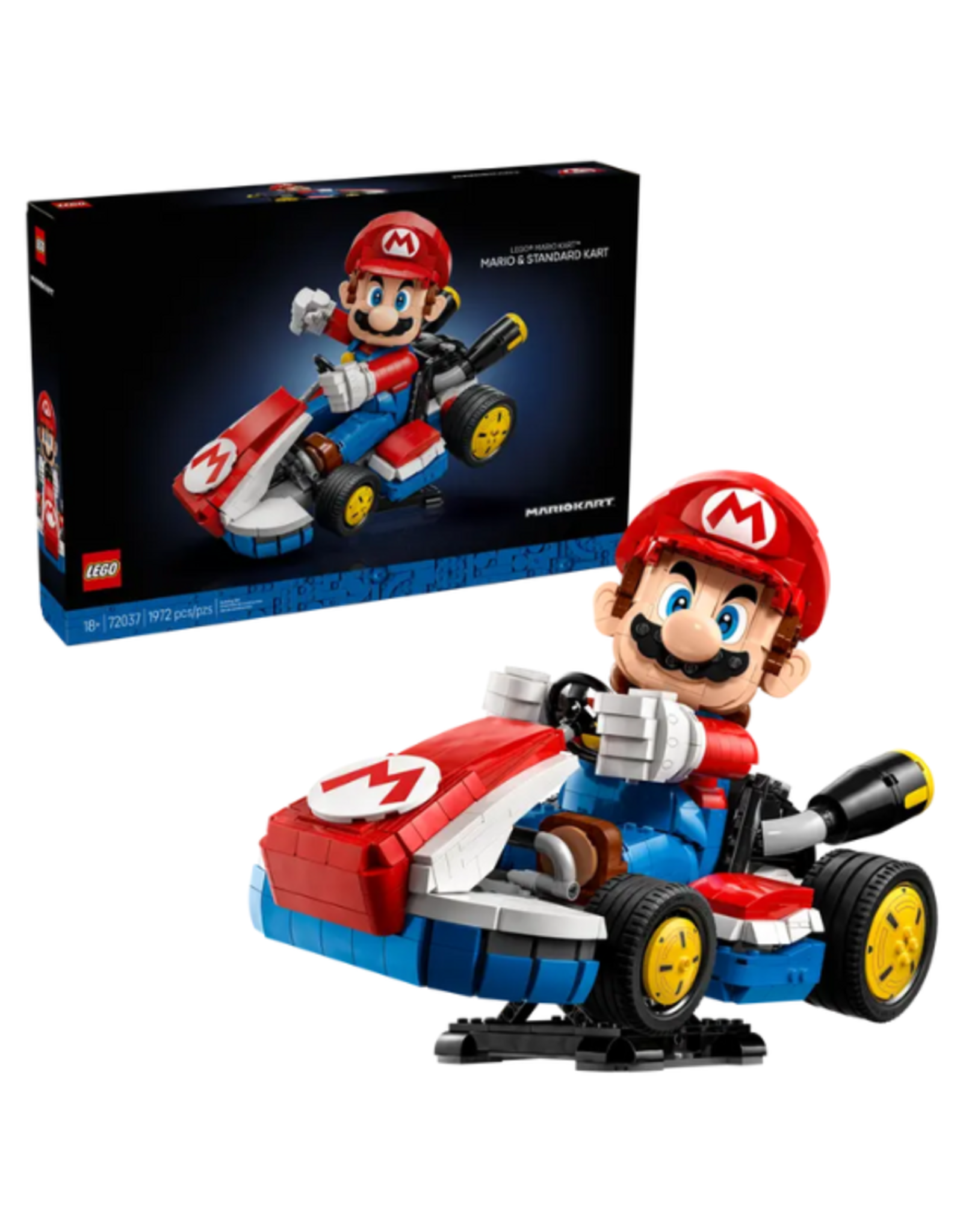 Lego Lego - Super Mario - 72037 - Mario Kart™ – Mario & Standard Kart