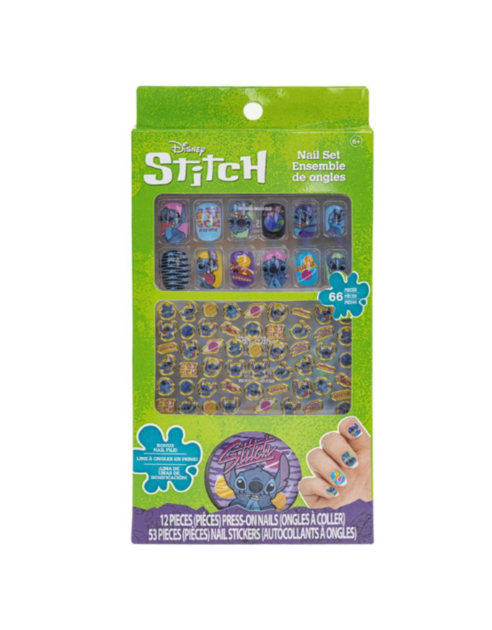 Townley Girl Townley Girl - Stitch Nail Art Set