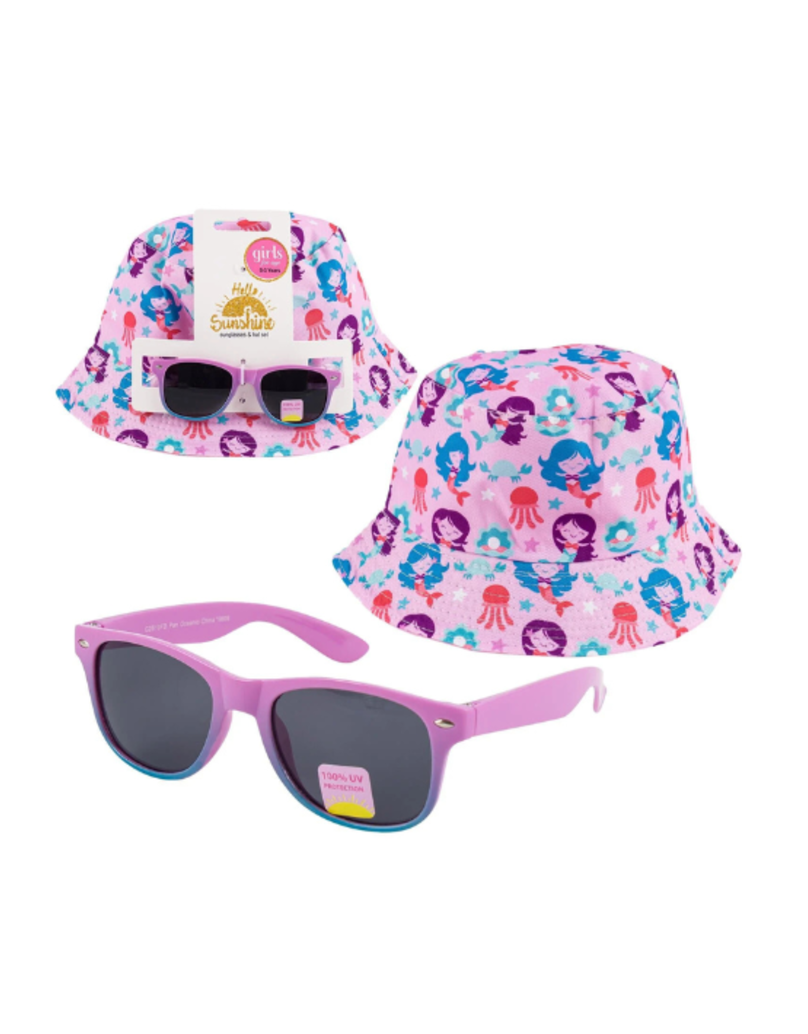 Danawares Danawares - Sunglasses and Hat Set Mermaids