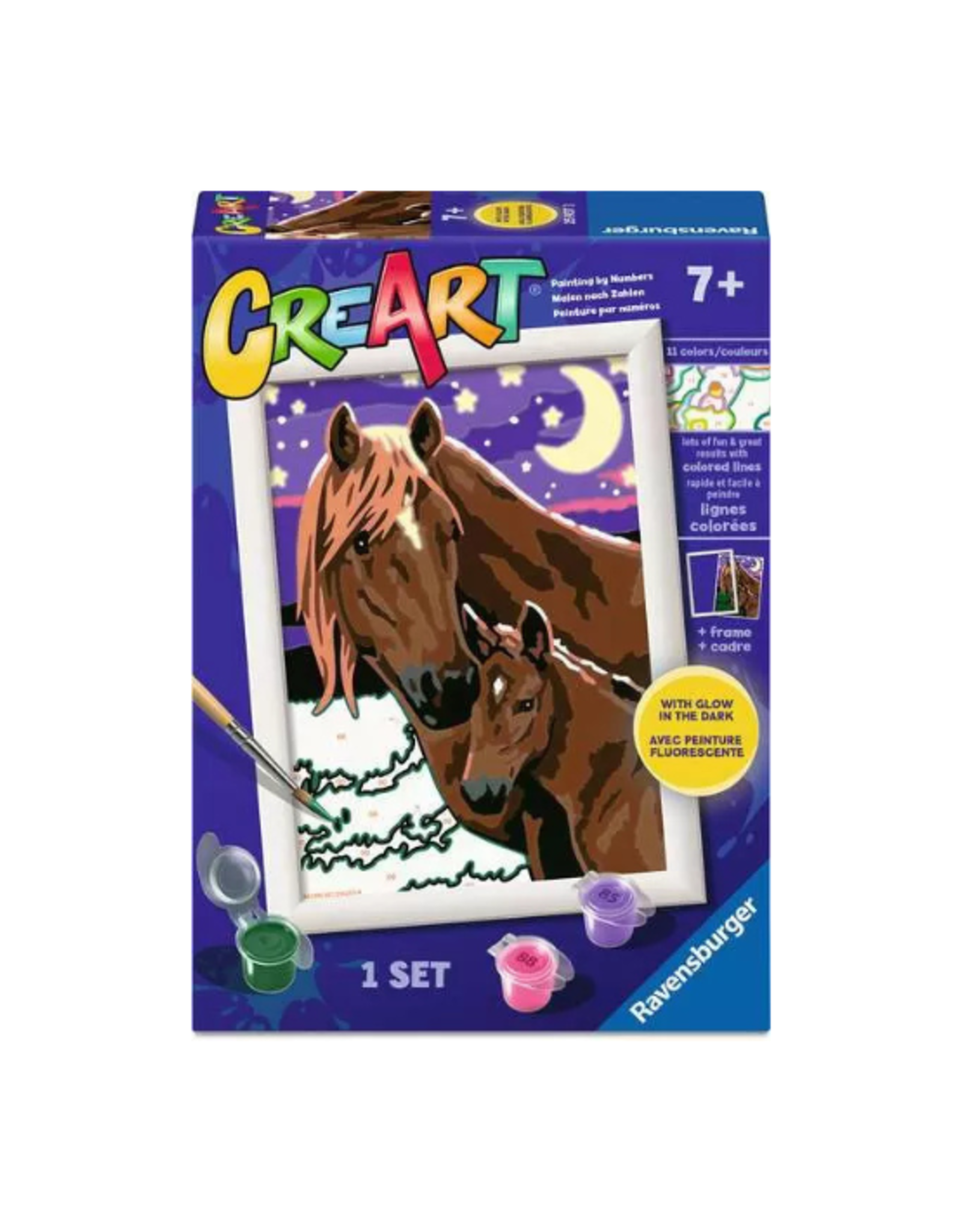 Ravensburger Ravensburger - CreArt Horses at Midnight