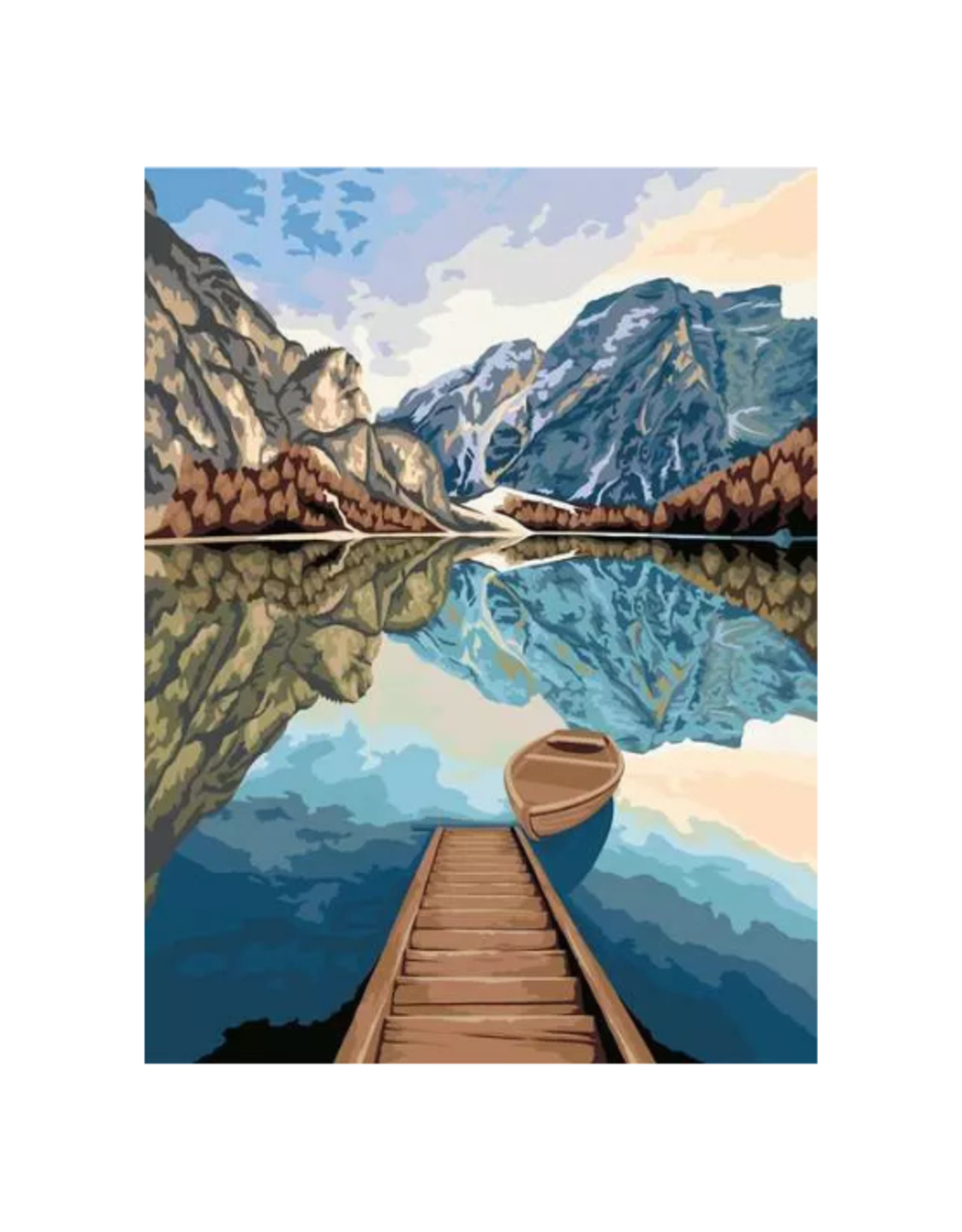 Ravensburger Ravensburger - CreArt Lake Views Canvas Edition