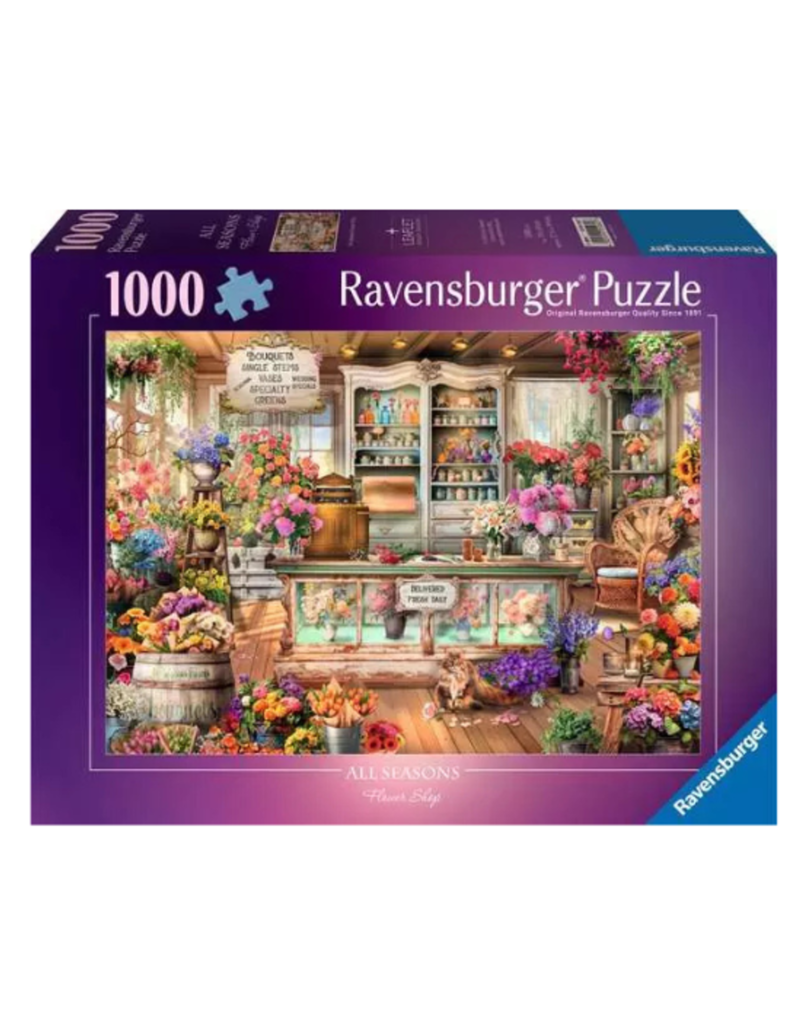 Ravensburger Ravensburger - 1000pcs - All Seasons Flower Shop