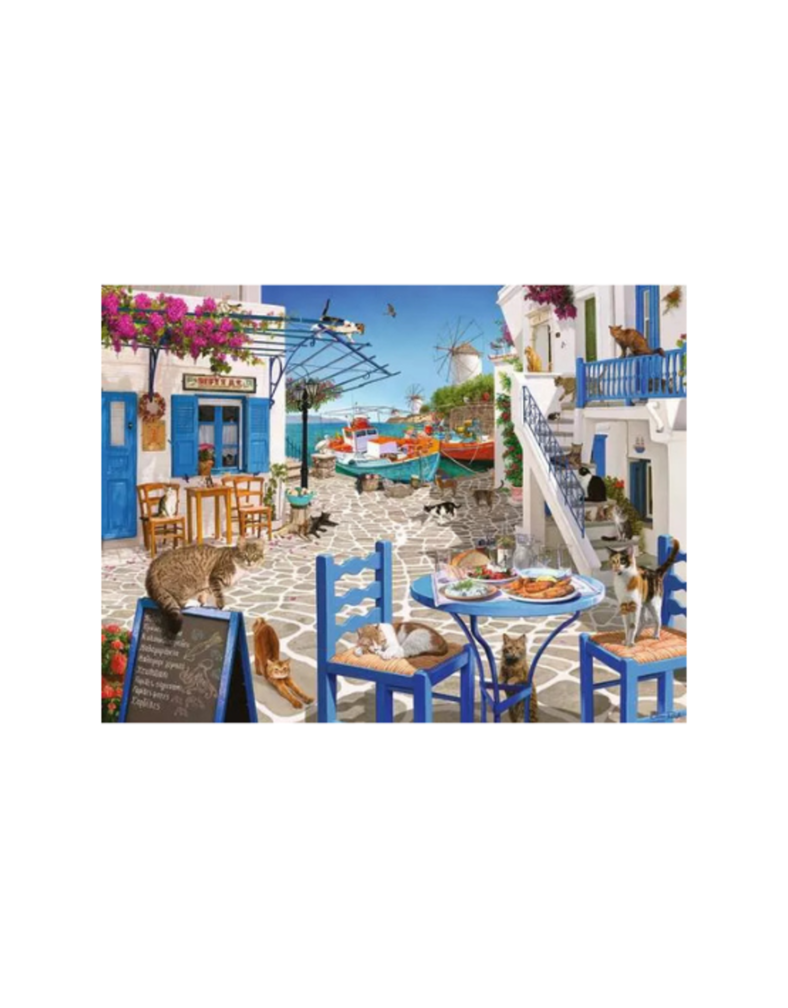 Ravensburger Ravensburger - 1500pcs - Cats of Mykonos