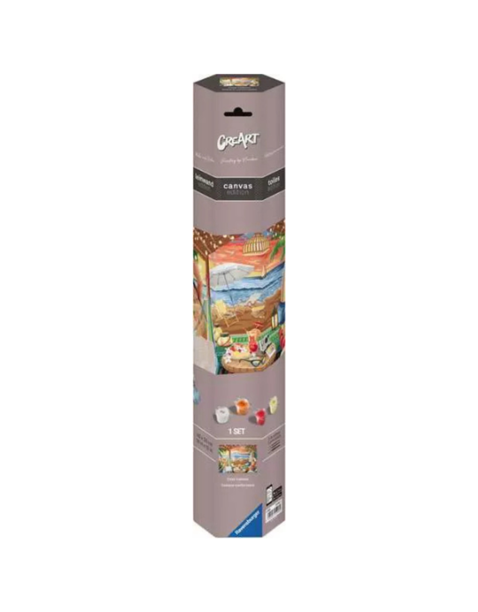 Ravensburger Ravensburger - CreArt - Cozy Cabana Canvas Edition