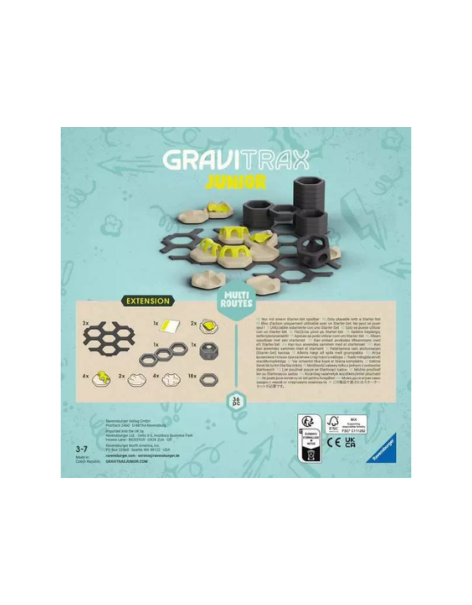 Ravensburger Ravensburger - GraviTrax Junior Extension Multi Routes