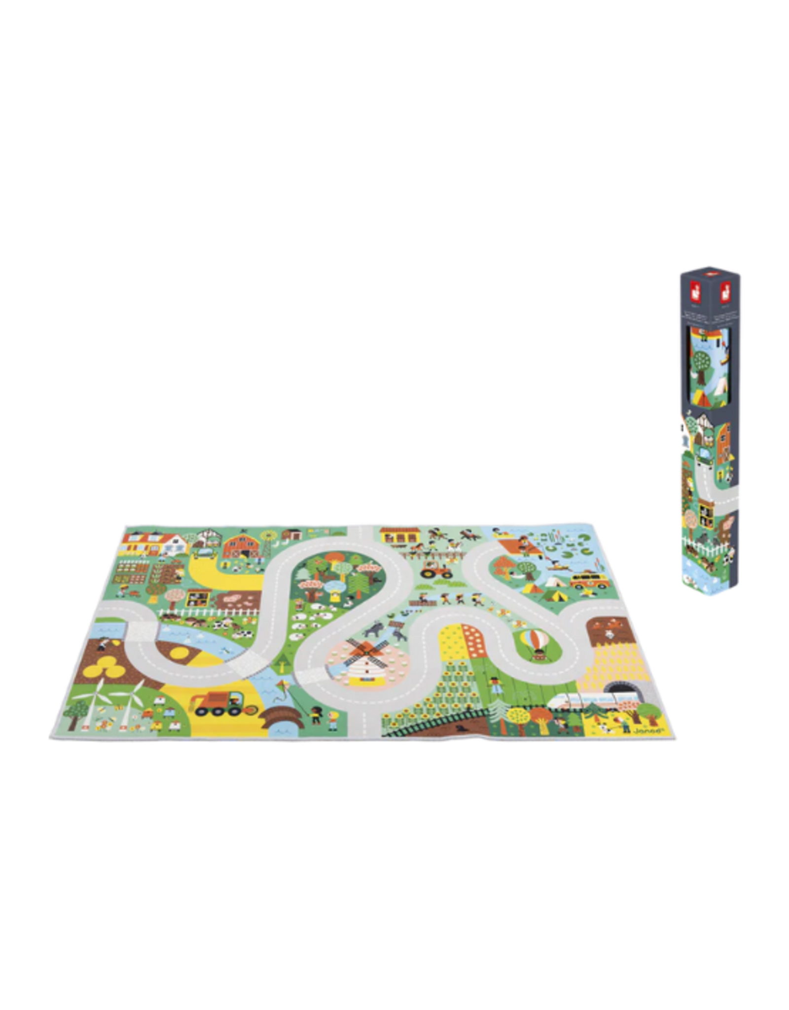 Janod Janod - Cross Roads Countryside Play Mat