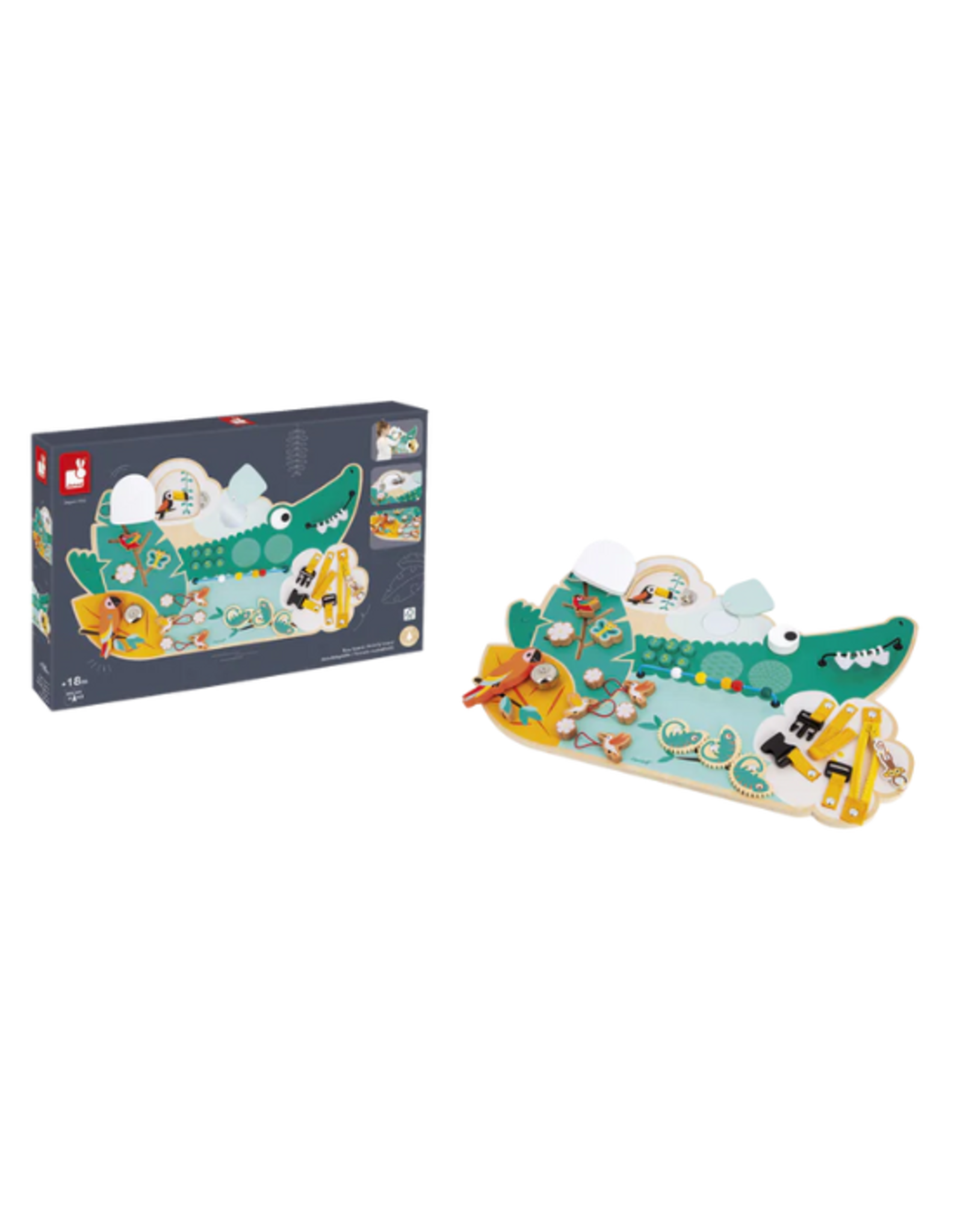 Janod Janod - Tropik Crocodile Activity Board