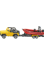 Siku Siku - Jeep With Boat