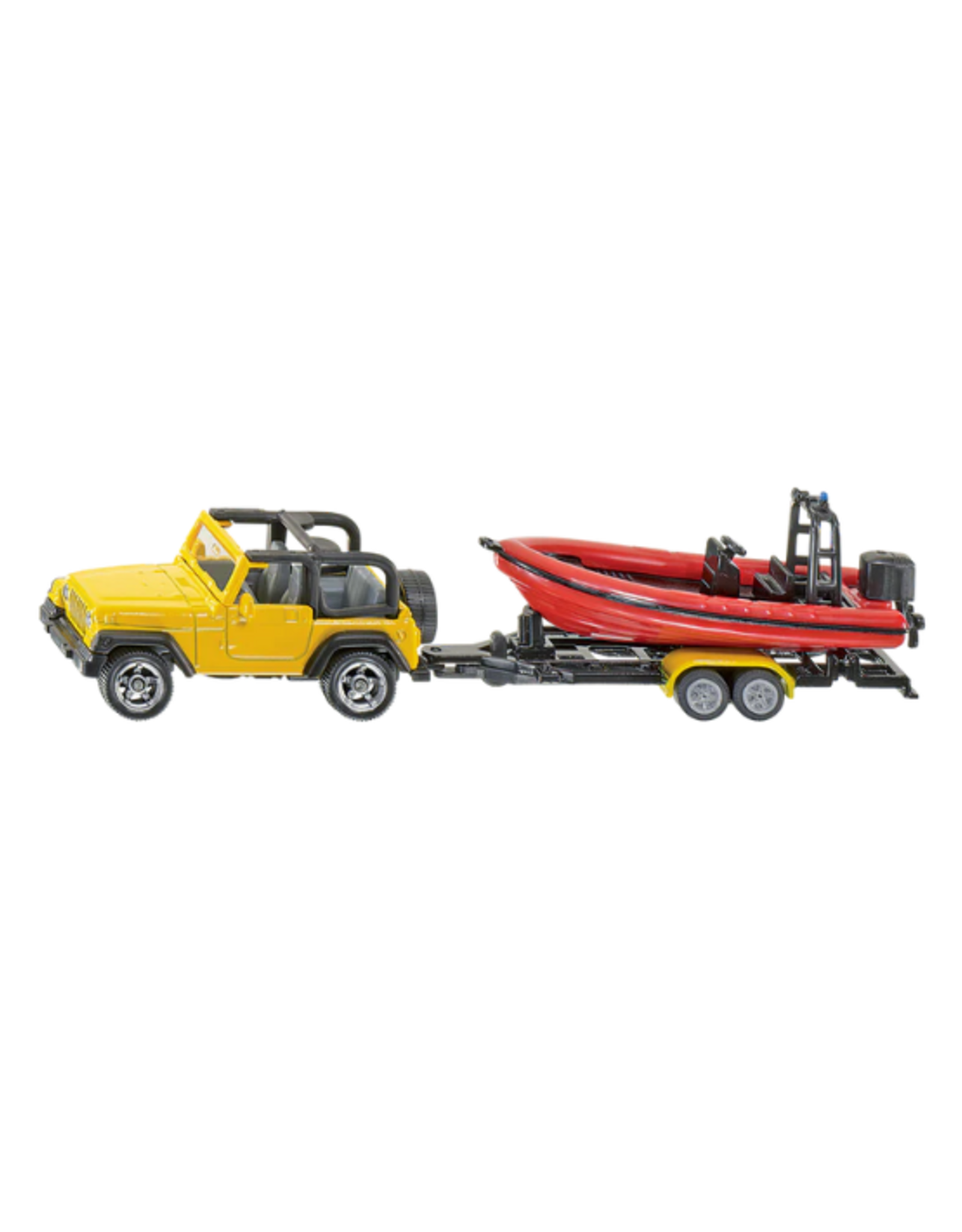 Siku Siku - Jeep With Boat
