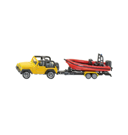Siku Jeep With Boat