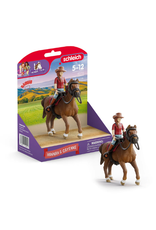 Schleich Schleich - Horse Club - 42711 - Horse Club Hannah & Cayenne