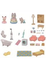 Calico Critters Calico Critters - Red Roof Country Home Gift Set Secret Attic Playroom