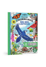 eeBoo Eeboo - Bugs, Birds, & Butterflies Fold-Out Coloring Book