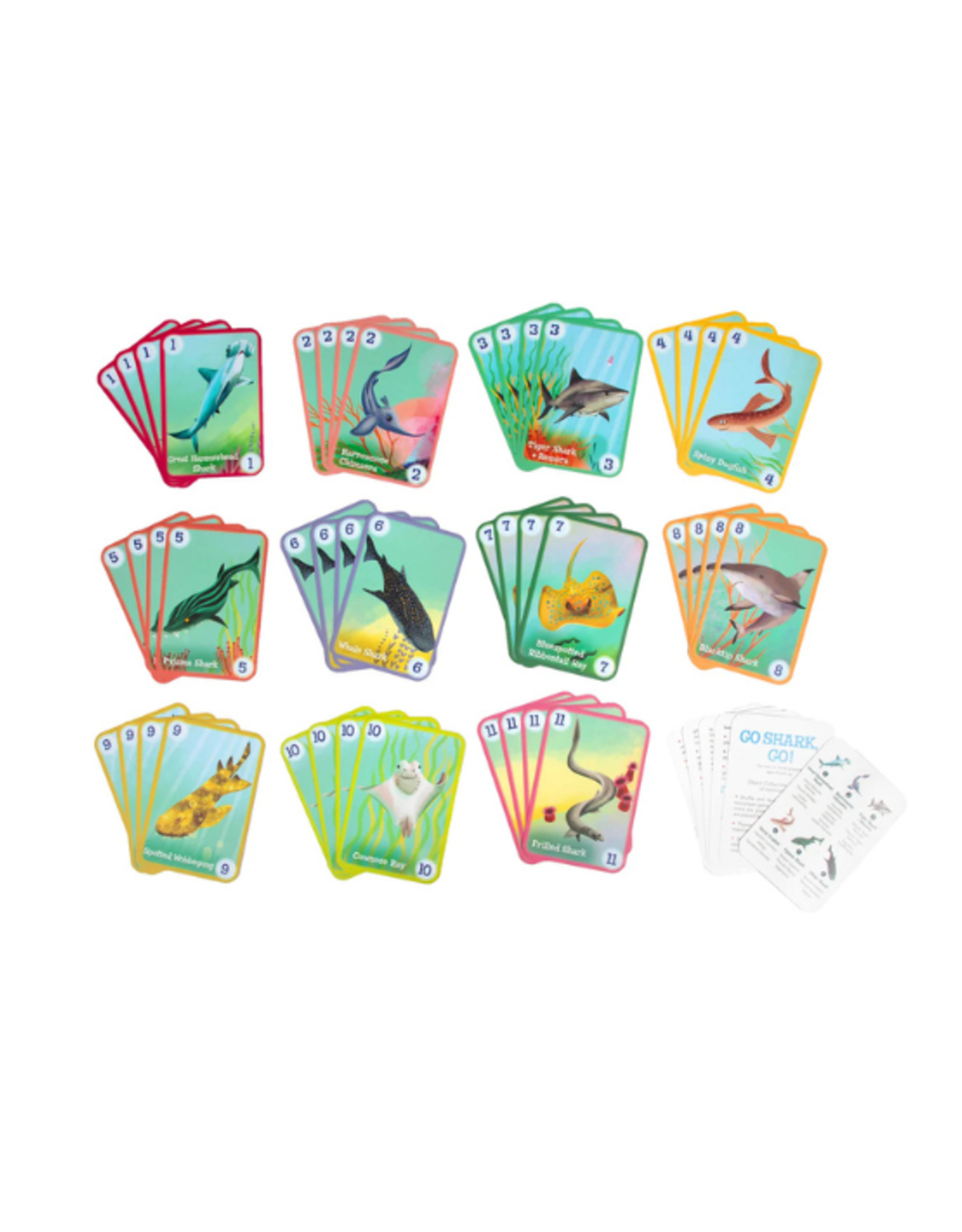 eeBoo Eeboo - Go Shark Go! Playing Cards
