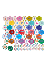 eeBoo Eeboo - Numbers Hexagon Puzzle Pairs