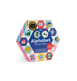 eeBoo Alphabet Hexagon Puzzle Pairs