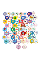 eeBoo Eeboo - Alphabet Hexagon Puzzle Pairs