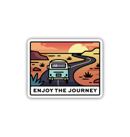 Stickers Northwest Inc. Enjoy the Journey Van Scene Sticker