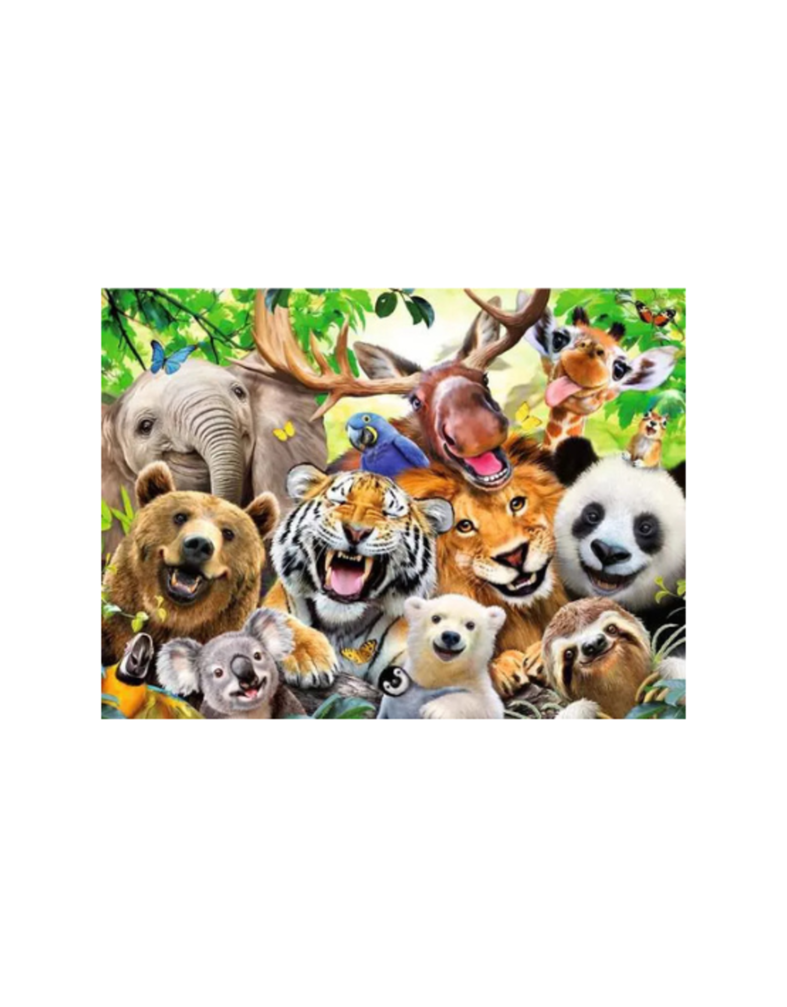 Ravensburger Ravensburger - 9+ - 300pcs - Exotic Animals Selfie