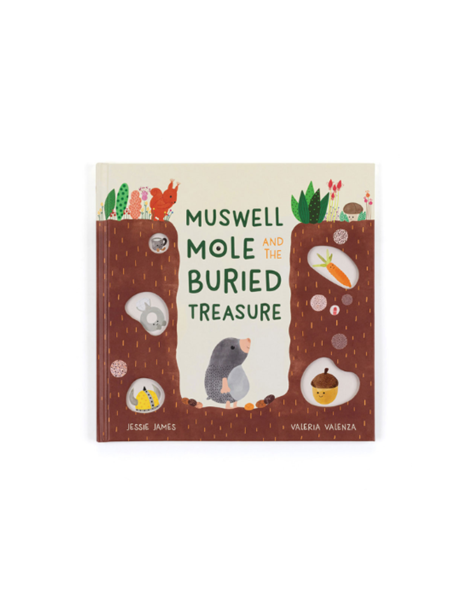 Jellycat Jellycat - Muswell Mole and the Buried Treasure Book