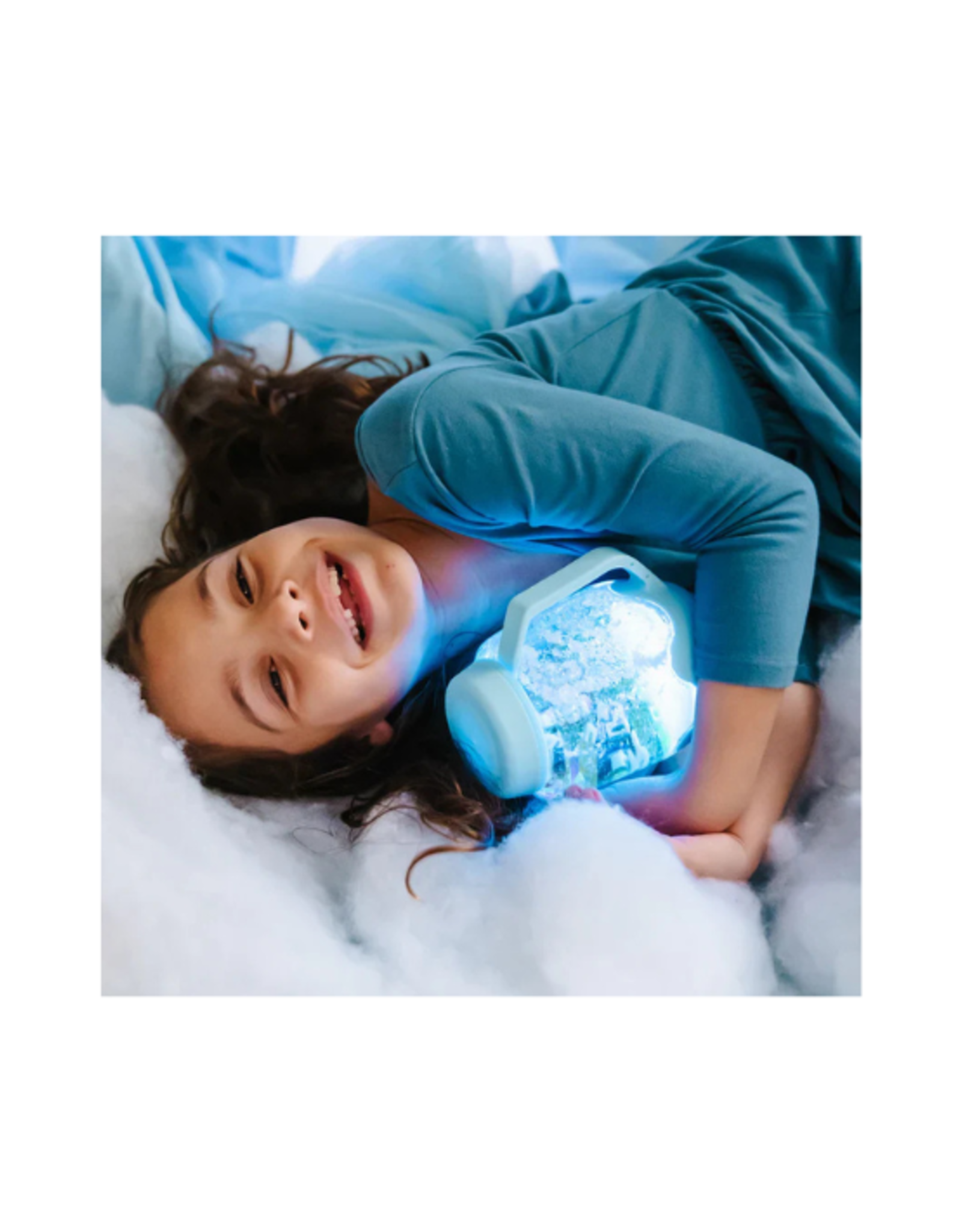 Glo Pals Glo Pals - Sensory Light Up Jar (Frosty Blue)