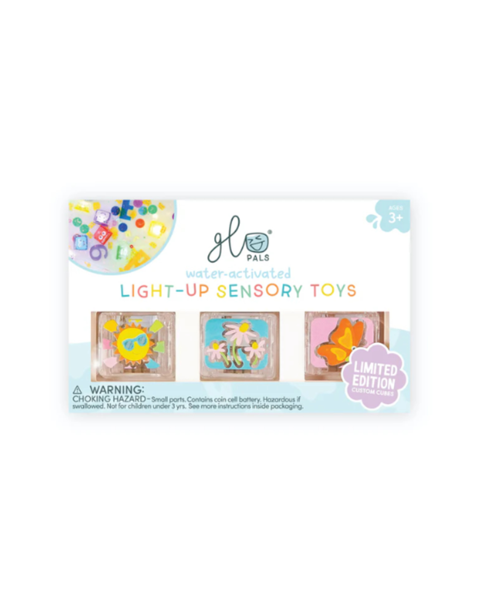 Glo Pals Glo Pals - Light-Up Cubes Flower Power