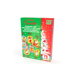 Totally Santa Christmas Ornaments Diamond Art Set