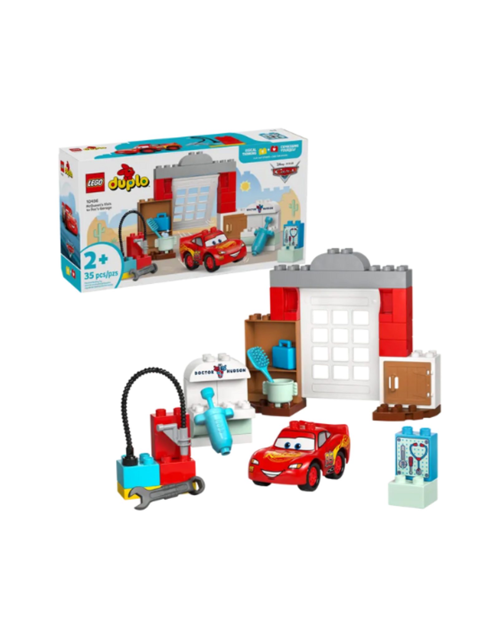 Lego Lego - Duplo - 10456 - McQueen's Visit to Doc's Garage