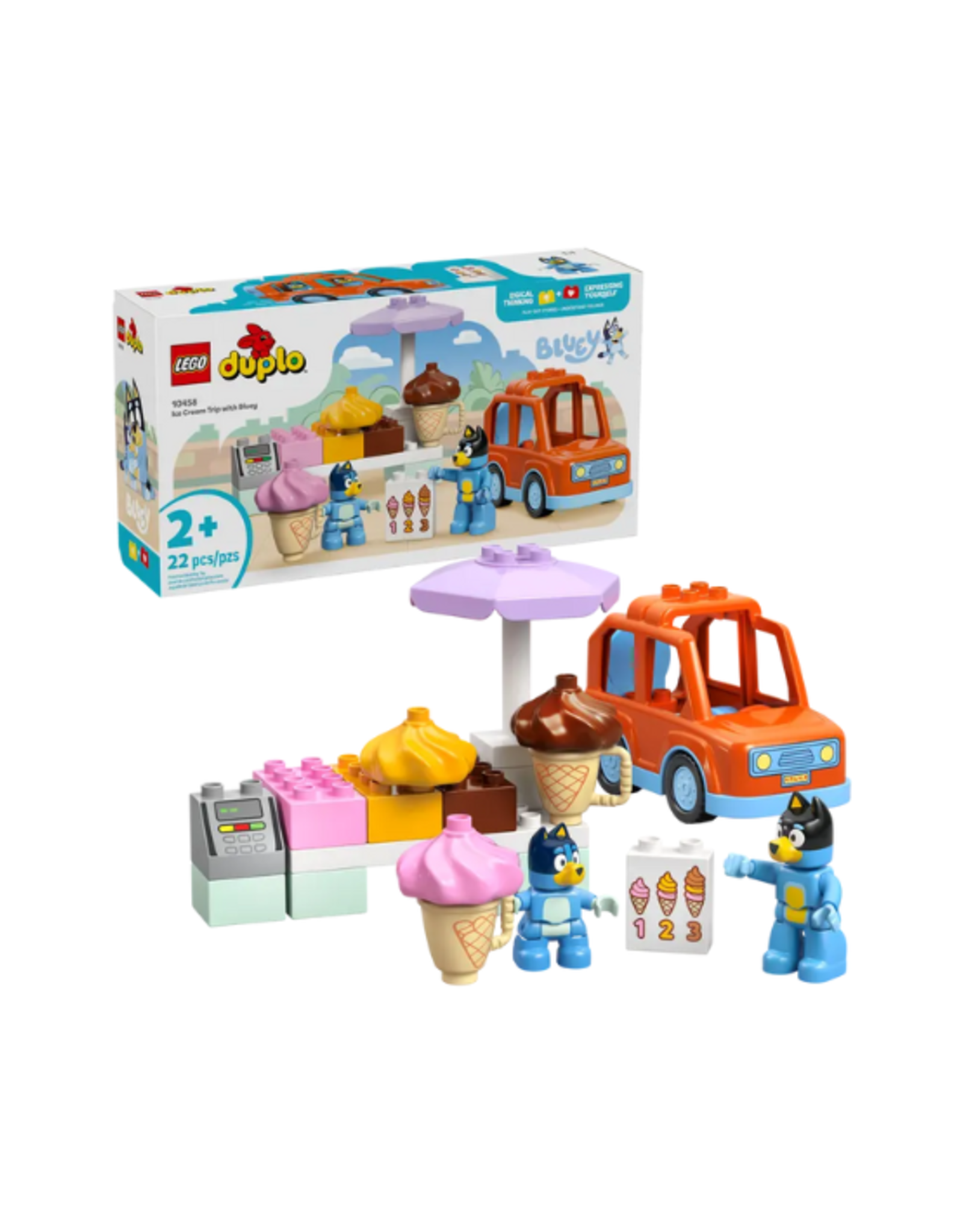 Lego Lego - Duplo - 10458 - Ice Cream Trip with Bluey