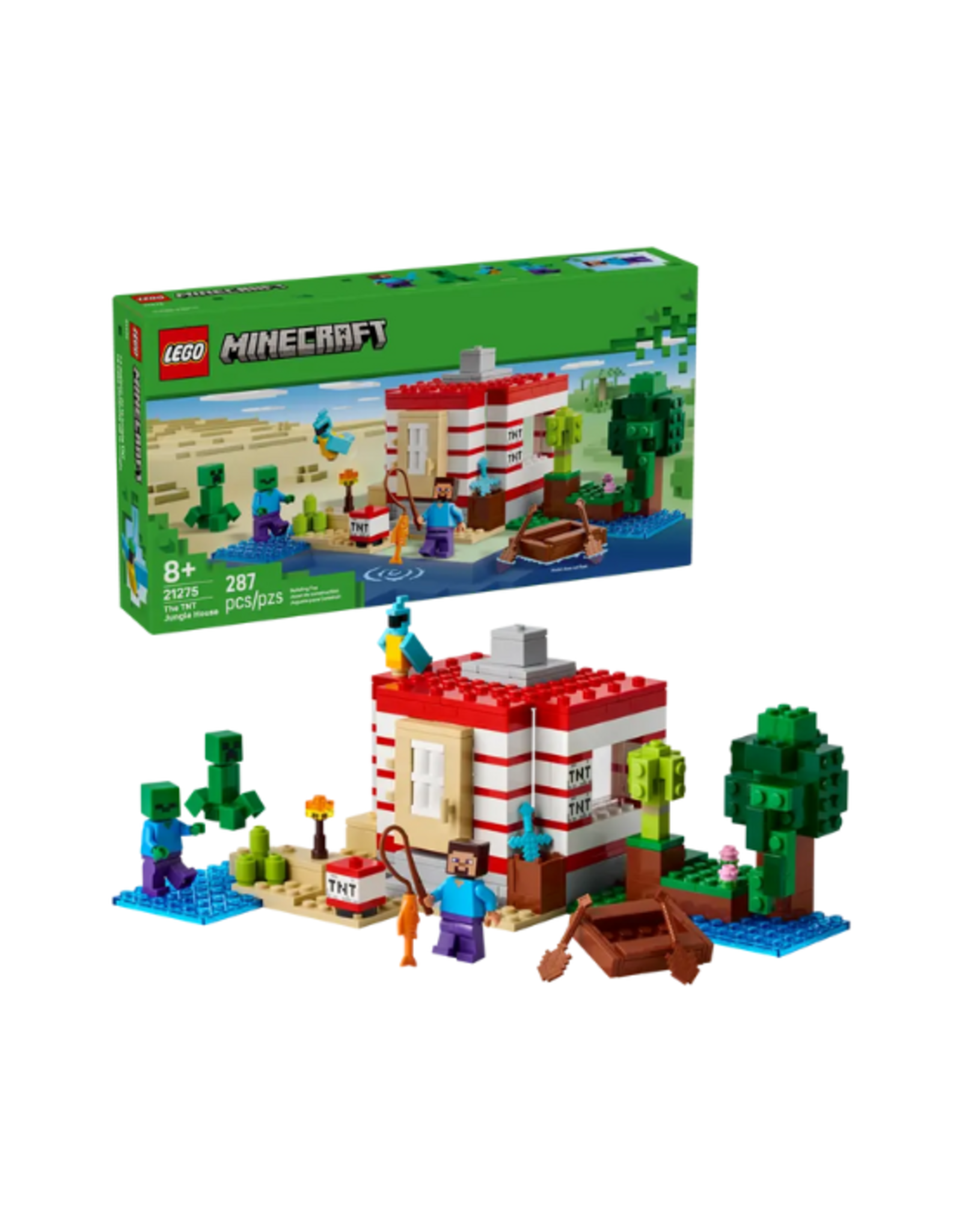 Lego Lego - Minecraft - 21275 - The TNT Jungle House