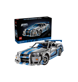 Lego Technic 42210 2 Fast 2 Furious Nissan Skyline GT-R (R34) Car