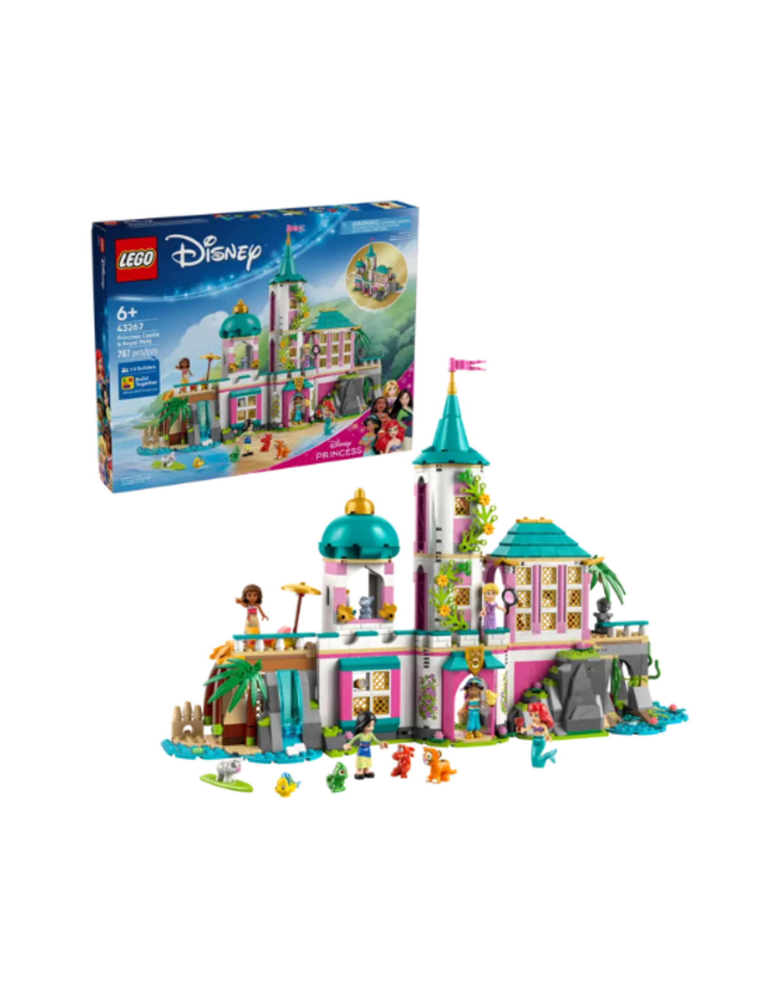 Lego Lego - Disney - 43267 - Princess Castle & Royal Pets