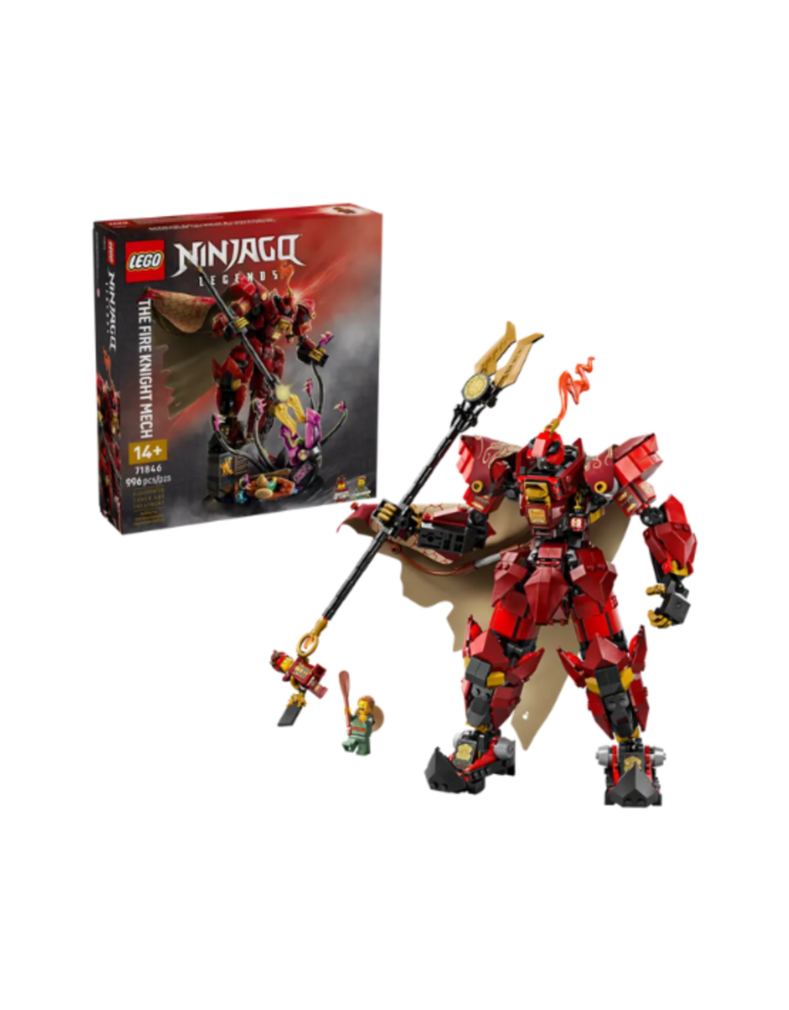 Lego Lego - Ninjago - 71846 - The Fire Knight Mech