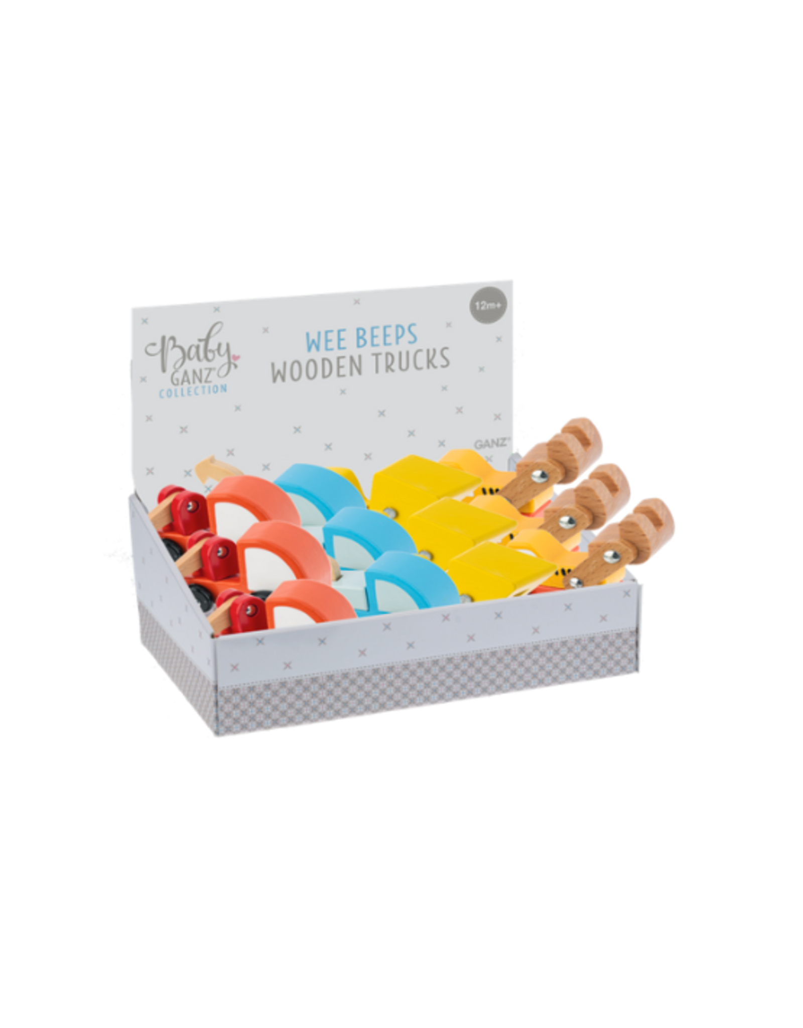 Ganz Ganz - Wooden Wee Beeps Trucks