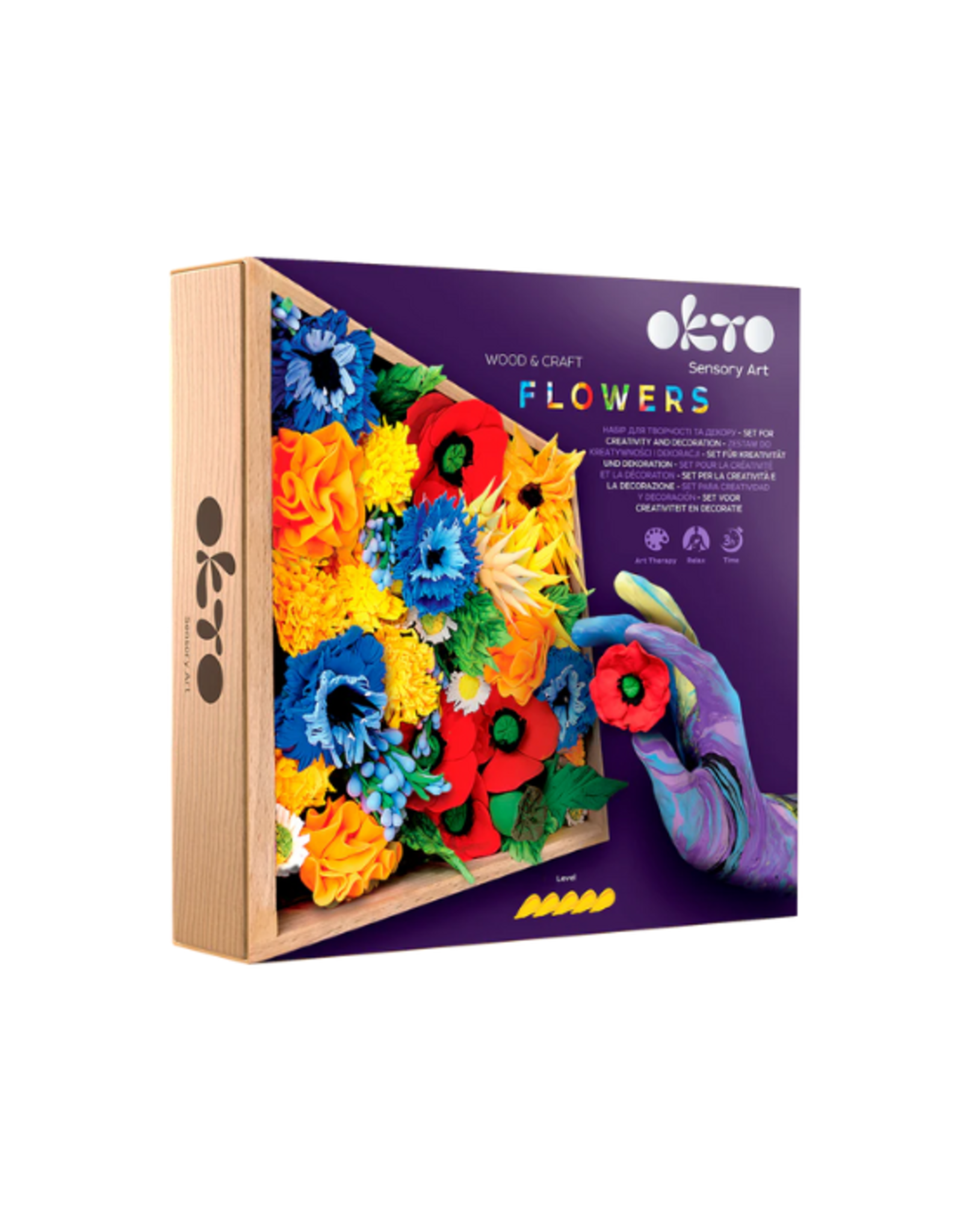 Okto Okto - Wood & Craft Flowers Freedom
