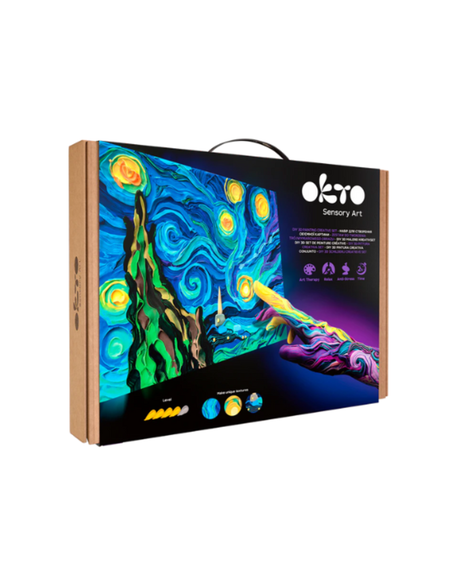 Okto Okto - DIY 3D Creative Painting Set Starry Night