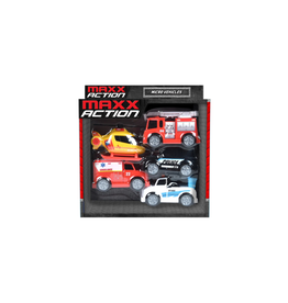 Sunny Days Micro Mini City Rescue Car & Truck Set