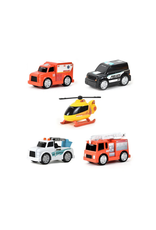 Sunny Days Sunny Days Entertainment  - Micro Mini City Rescue Car & Truck Set Sunny Days Sunny Days Entertainment  - Micro Mini City Rescue Car & Truck Set