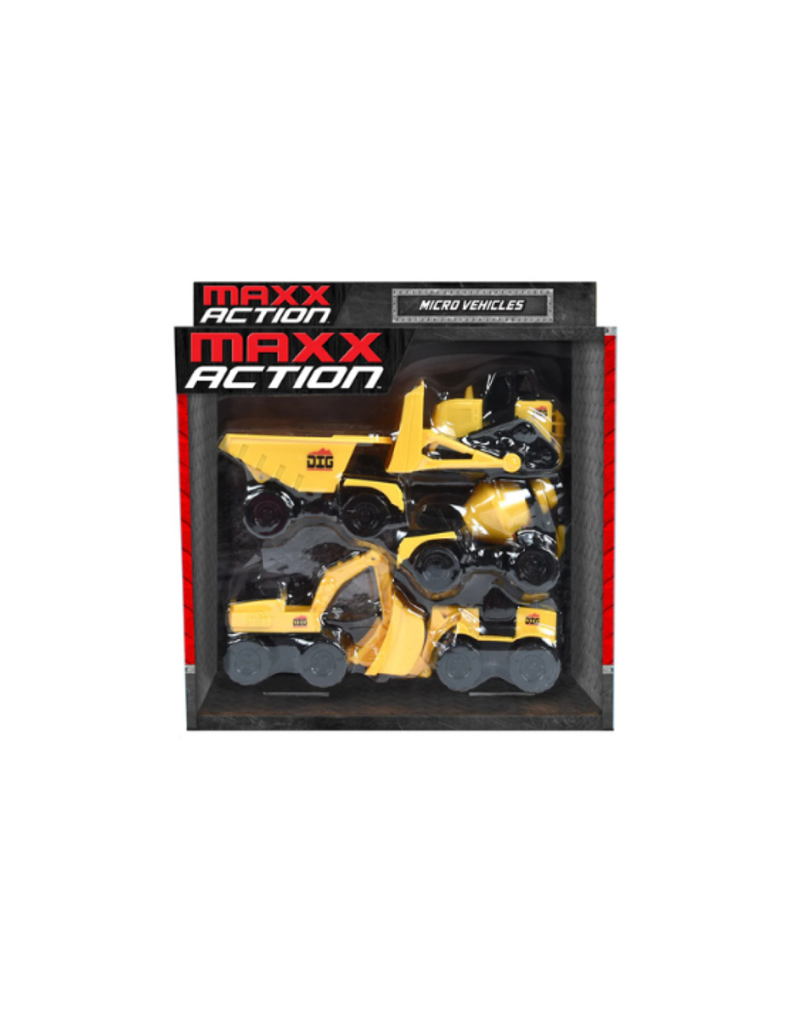 Sunny Days Sunny Days Entertainment  - Micro Mini Construction Vehicles Set