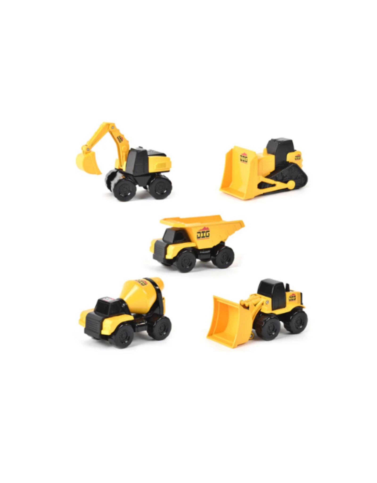 Sunny Days Sunny Days Entertainment  - Micro Mini Construction Vehicles Set
