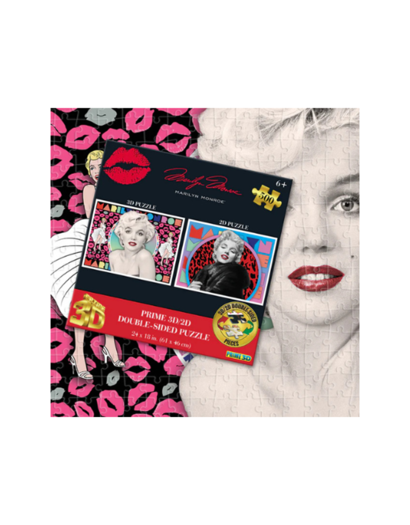 Prime3D Prime3D  - 500pcs - Marilyn Monroe 3D