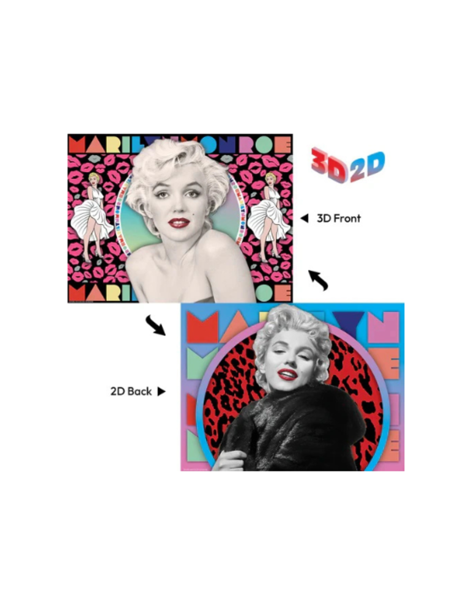 Prime3D Prime3D  - 500pcs - Marilyn Monroe 3D